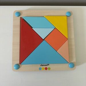 Tangram Geometric Puzzle for Kids